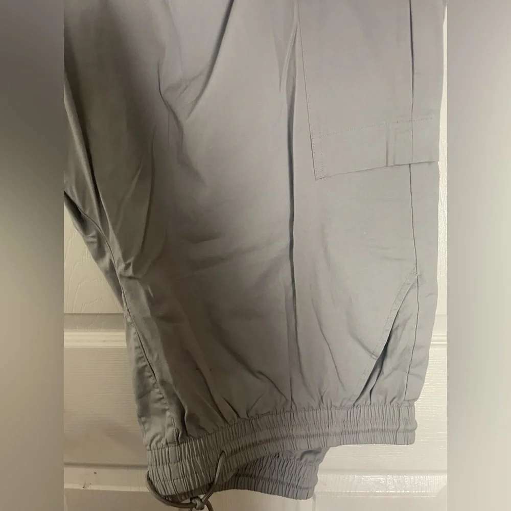 No‎ Boundaries Men’s Gray Parachute Pants! NWT! Size 2XL!